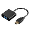 1080P HDMI Male to VGA Female Video Cable Converter Adapter for PC DVD TV BOX HDTV TV Projector