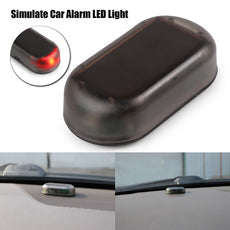 Simulate Solar Car Alarm LED Light Imitation Security System Warning Theft Flash Blinking Lamp