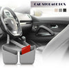 2pcs Universal Mini Car Phone Holder Cigarette Card Storage Box Stick-on Organizer for Small Objects