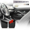 2pcs Universal Mini Car Phone Holder Cigarette Card Storage Box Stick-on Organizer for Small Objects