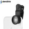 Universal 3 in 1 Clip-on Phone Camera Lens Wide Angle Lens Macro Lens Fisheye Lens for iPhone 7 plus 6s 5S Xiaom Samsung Tablets