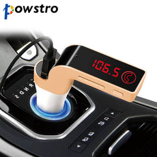 5V 2.5A Car Charger With Wireless MP3 Music Player LCD Display Bluetooth Audio Receiver FM Transmitter Radio Support TF Card Mic