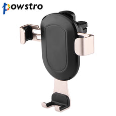Gravity Sense Car Mount 360 Degree Rotation Air Vent Car Phone Holder Aluminum For iPhone 7 7Plus 6 6s Plus Samsung