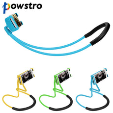 Powstro Flexible Phone Holder Necklace Long Arm Lazy Bracket Phone Stand 360 Degree Rotation Stand Bracket For iPhone 7 Samsung