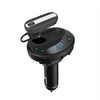 Powstro Doul USB car charger with 5 in 1 LCD Dispaly Bluetooth FM Transmitter car charger USB MP3 bluetooth handsfree car kit