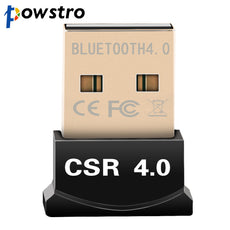 USB Bluetooth Adapter V4.0 Dual Mode Wireless Dongle Free Driver USB2.0/3.0 20m 3Mbps for Windows 7 8 10 XP Vista