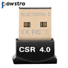 USB Bluetooth Adapter V4.0 Dual Mode Wireless Dongle Free Driver USB2.0/3.0 20m 3Mbps for Windows 7 8 10 XP Vista