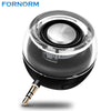 Universal Mini Smartphone 3.5mm Aux Speaker Rechargeable Compact Loudspeaker Powerful Clear Bass Plug And Play for iPhone iPad