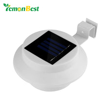 Super Bright Waterproof LED Solar Lamp Light 3 LED Street Light Outdoor Path Wall Lights Security Spot Lighting Outdoor Indoor