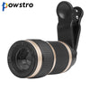 Powstro Phone's Telescope Camera Lens Optical 8x Zoom Mobile Phone Telephoto Star Girl Game for iPhone Samsung HTC Sony Phone