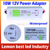 power supply led strip transformer adapter 10W AC to DC 12V Waterproof IP67 Electronic Driver outdoor use for underwater light