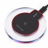 Original powstro Wireless Charging Pad Qi Standard Fast Charge Transparent Charger for Samsung Galaxy S7 S6 Edge Plus Note 5