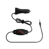 Onever Wireless FM Transmitter Radio Car Kit for Smart Phones bundle with 3.5mm Audio Plug and Car Charger For iPad Tablet PC