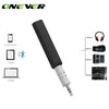 Onever V4.2 Wireless Bluetooth Receiver 3.5mm Jack Bluetooth Hands Free Audio Music Adapter Car Aux Cable for Speaker Headphone