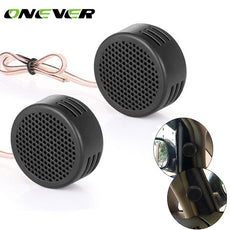 Onever Universal High Efficiency Car Mini Dome Tweeter Loudspeaker Loud Speaker Super Power Audio Auto Sound car tweeters black