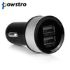 Powstro Universal Dual USB Car Charger 12V 3.1A Vehicle Charger for iPhone 5 6S plus ipad Samsung Galaxy S4 S5 Tablet etc