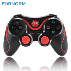 FORNORM Two Colors ABS Gamepads  Handle Comfortable For PS3 Wireless Bluetooth USB Rechargeable Gamepad