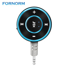 2017 new Wireless Bluetooth Media Remote button Audio Receiver remote control car Stereo Hands-free A2DP Music Adapter with 3.5m