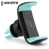 Powstro Car Windshield Phone Holder Windscreen Dashboard Car Stand Mobile Console Bracket Clips On Universal For All Phone