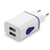 Powstro LED 2 USB Port Charger Adapter LED USB 2 Port Wall Home Travel AC Charger Adapter For iPhone 8 7 6S Plus Samsung S8 S7