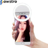 POWSTRO Selfie Portable Flash 36-Led Camera Photography Ring Light for Smartphone iPhone 6 plus 6s 6 5s 5 4s 4 Samsung Galaxy