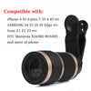8X Optical Zoom Phone Telescope Camera Mobile Phone Telephoto Lens For iPhone Samsung HTC Sony