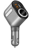Car Charger 3 Ports USB 2V-24V Max 80W Power Cigarette Lighter Socket Splitter 5V 3.1A For iPhone Samsung ect  Car Phone Charger