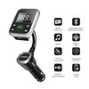 Powstro Car charger for Wireless Hands Free Bluetooth for FM Transmitter Car Kit for MP3 Player SD USB LCD for Car Music Player