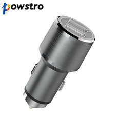 Powstro QC3.0 Car Charger 3.1A Phone Adapter 12V Quick Charge Dual USB for iPhone Samsung Galaxy S6 Note HTC M9 Nexus 6 Mi4