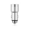 Aozbz Car Bluetooth FM Transmitter MP3 Player Car Auto Charger Safety Hammer with Hands-free Call Modulator with 2.1A Output