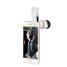 Powstro Camera lens for iPhone 6 6s 8X Zoom Telescope Telephoto Camera Lens with Clip for Samsung & for HTC and Other smartphone