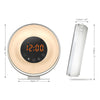 LemonBest Sunrise Sunset LED Lights with Digital Alarm Clock Wake Up FM Radio Electronic Alarm Clocks Touch Sensor Night Light