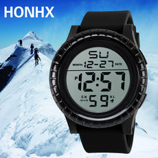 Luxury Brand Sport Watch Fashion Boy Girl Sports Waterproof LED Light Analog Digital Electronic Waterproof Men Wristwatches Male