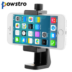 Powstro Plastic Smartphone Clip Phone Holder Stand Support Clamp Frame Bracket Mount for iPhone 7/7s/6/6s Cellphone Selfie stick