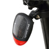 1PC Bicycle Bike Light Environmentally Friendly Solar Bicycle Taillights Warning Lights