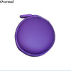 Portable Case for headphones case Mini Zippered Round Storage Hard Bag Headset box for Earphone Case SD TF Cards Earphone Bag