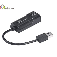 USB 3.0 to 10/100/1000 Gigabit RJ45 Ethernet LAN Network Adapter 1000Mbps Supports Jumbo 10BaseT, 100BaseTx  For Mac For Pc