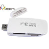 New USB 3.0 High Speed 5Gbps Card Reader Hub for TF CF MS SD SDHC SDXC