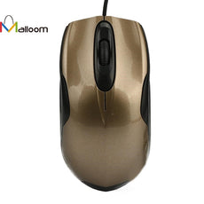 Malloom 2017 Wired Gaming Optical Mouse 1600 DPI 3 Botton USB Wired Optical Gaming Game Mice Mouse For PC Laptop#25