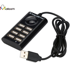 8 in 1 USB 2.0 High Speed 60MB/s USB Hub 8 Ports  Splitter Converter Adapter for Tablet for PC Laptop Notebook Hub Usb#30