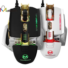 Malloom 2016 High Quality Made in China 4000 DPI 7D Buttons LED Mechanical Wired Gaming Mouse For PC Laptop
