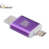 3PCS 2In1 Micro SD OTG 2017 Drop Shipping USB 2.0 Flash Drive Card Reader For Samsung Galaxy Tab3 Note8 P5210 P5200