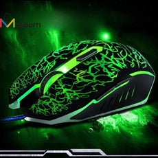 Malloom 2017 Professional Gaming Mouse 4000 DPI 6 Bottons USB Wired Mouse Computer Mouse Gaming For Dota 2 For Computer Laptop