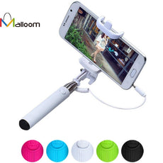 Universal Self Selfie Stick Monopod for iPhone 6 Plus Palo Selfie Remote For Samsung Android IOS Camera Tripod Wire Para Selfie