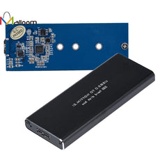 High Quality USB 3.0 to NGFF M.2 SSD Adapter Card External Enclosure Case Cover+Tool PCI Express M.2 Specification 1.0