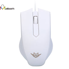 Malloom 2017 Mouse Gamer 1200 DPI 2 Button USB Wired Optical Gaming Mouse Mice For PC Laptop #25