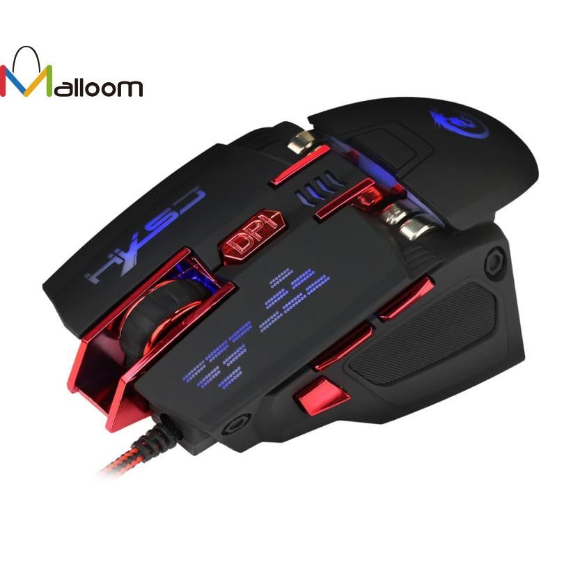 Malloom 2017 Christmas Gift Gaming Mouse 7D Buttons 4000DPI Optical Wi ...