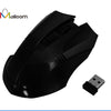 Malloom Brand 2.4GHz Wireless Optical Mouse Gaming Mouse Mice Receiver For High-End Player Mouse High Quality Gift Hot Sale #155