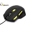 Malloom LED Optical Wired Mouse 2400 DPI 7 Button USB Wired Mouse Mice For PC Laptop Game#30