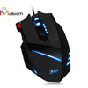 Brand Mouse Gamer For High-End 7 Key USB Wired Optical 1600DPI LED Optical Wired Gaming Mouse For PC Laptop Mouse Gift HOT #205